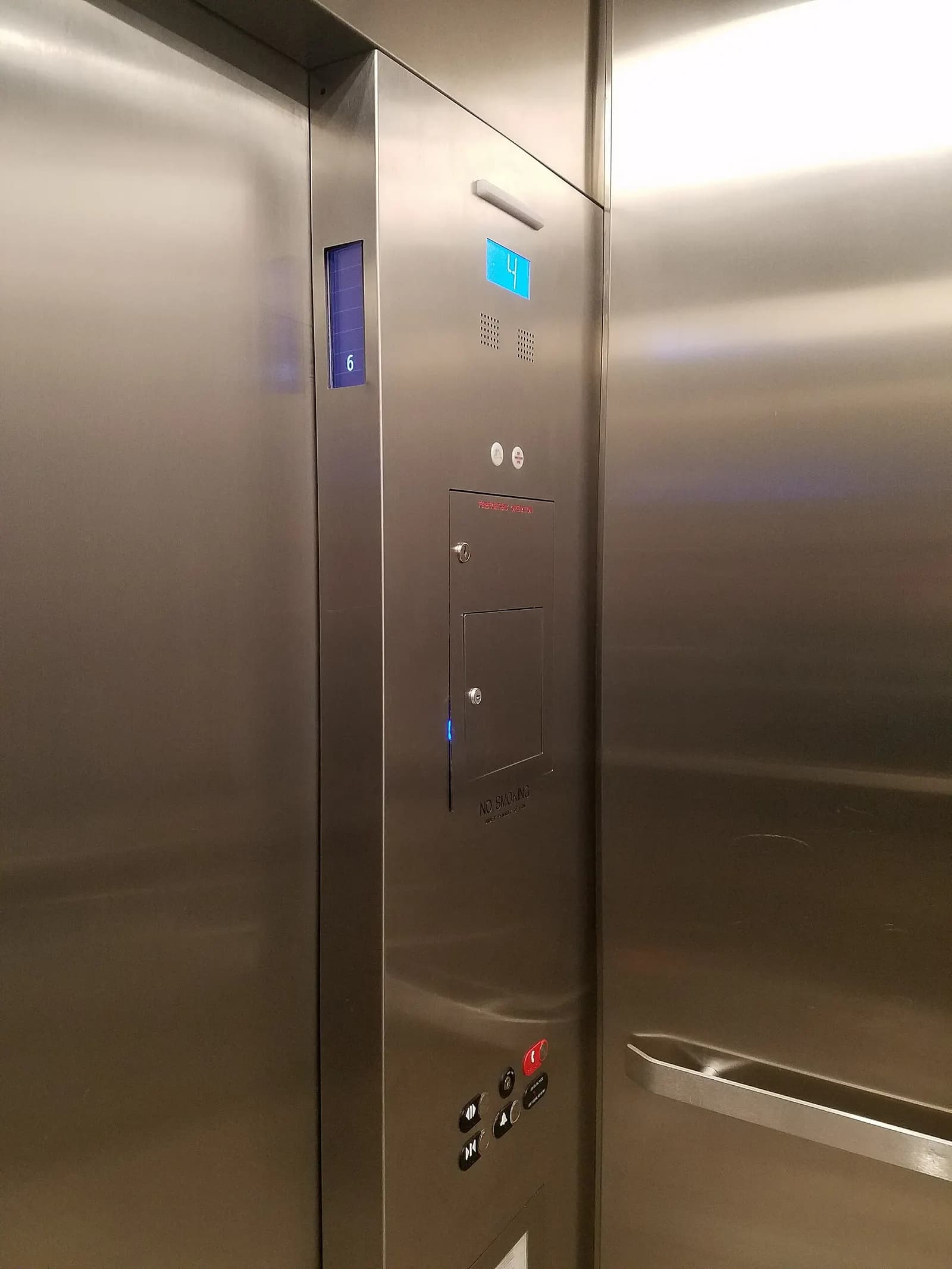 Hospital elevator by Johnson