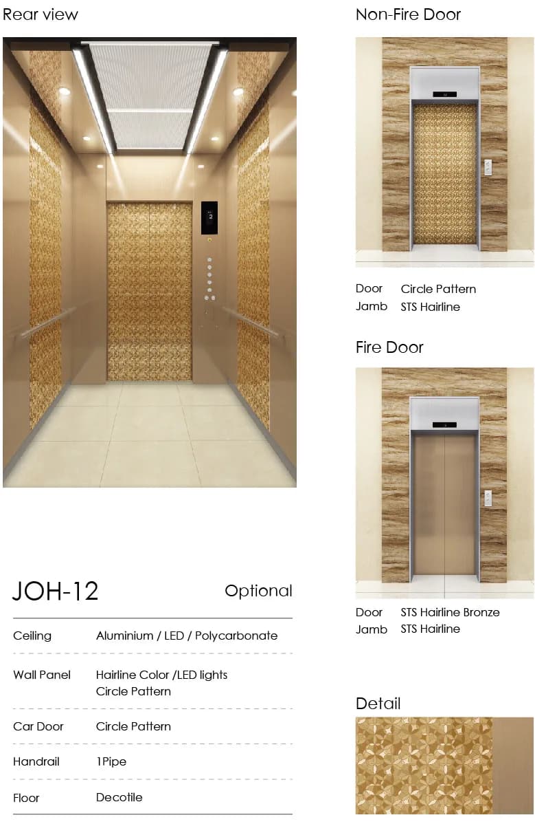 Home elevator JOH-12