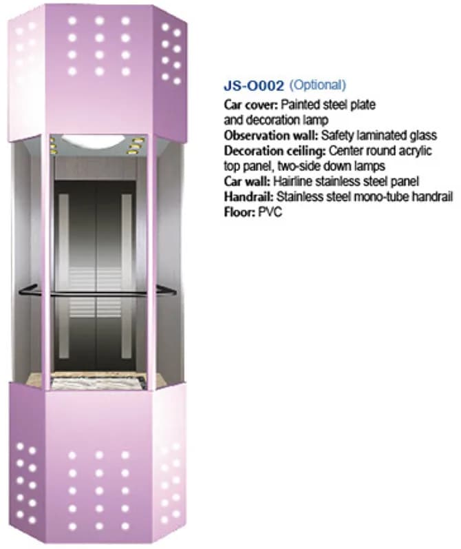 Observation elevator JS-O002
