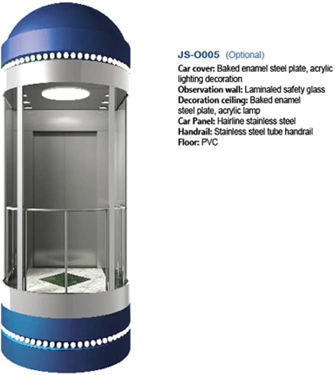 Observation elevator JS-O005