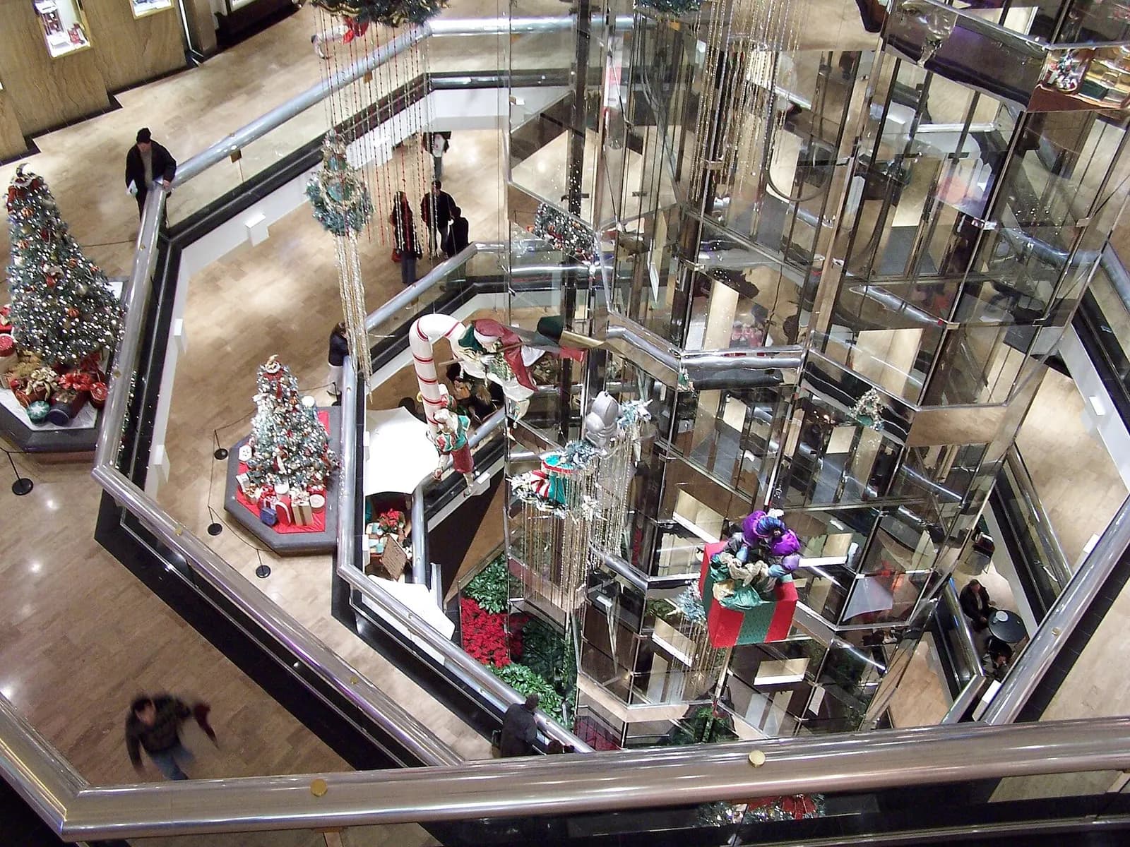 Observation elevator by Johnson